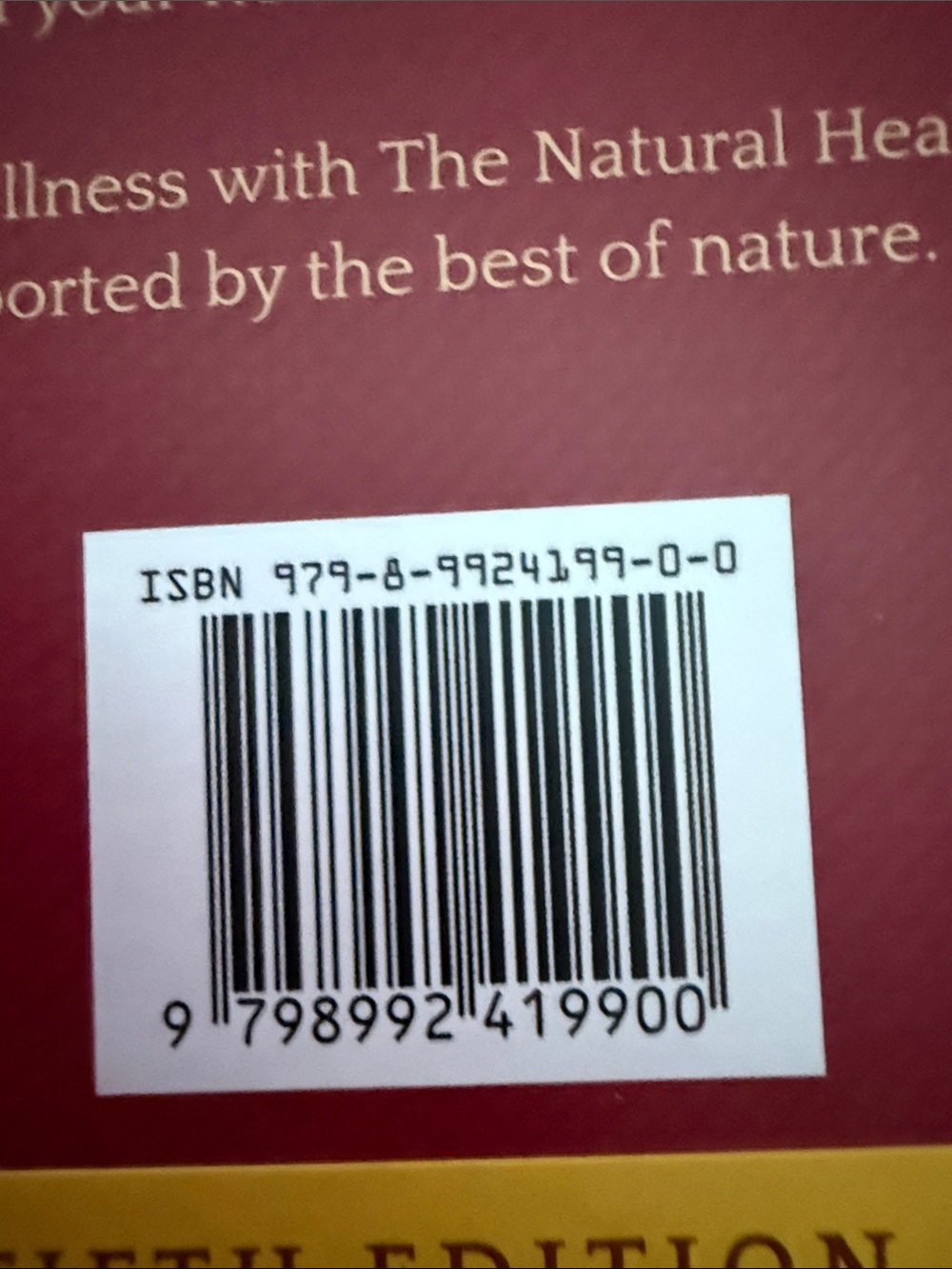 Ancient Remedies The Natural Healing Handbook - Red - Picture 5 of 5